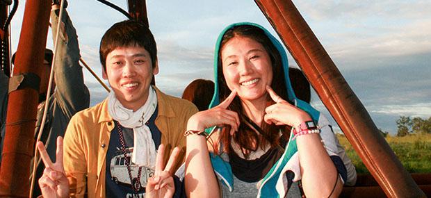Hot Air Balloon Cairns smile Hot Air Balloon Cairns smile